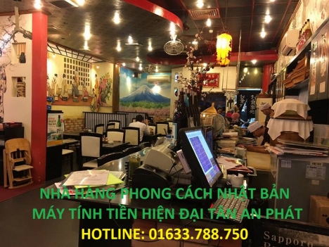 Bán máy tính tiền nguyên khối cho quán Trà Sữa tại Long An