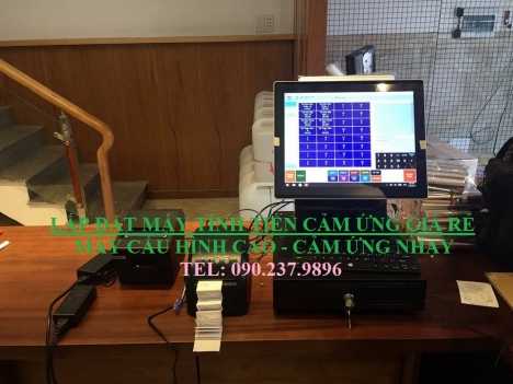 Bán máy tính tiền cảm ứng sử dụng cho quán trà sữa