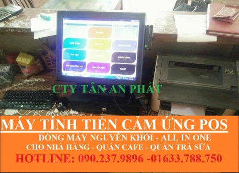 Máy tính tiền cảm ứng giá rẻ cho quán cafe-trà sữa-bingsu