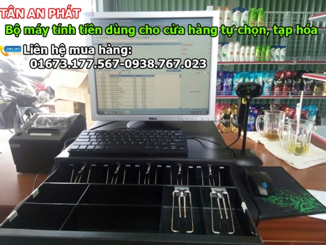 MÁY TÍNH TIỀN GIÁ RẺ CHO CỬA HÀNG TỰ CHỌN,TẠP HÓA