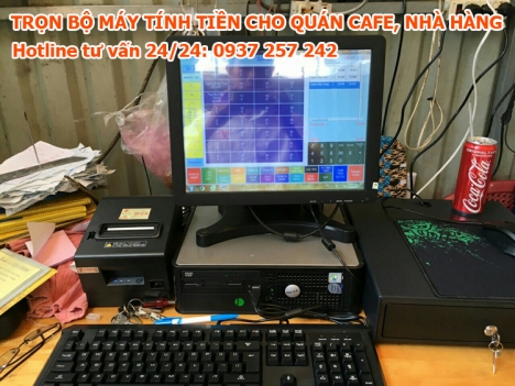 MÁY TÍNH TIỀN TRỌN BỘ CHO QUÁN CAFE, NHÀ HÀNG TẠI HÀ TĨNH