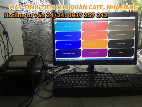 MÁY TÍNH TIỀN CHO QUÁN CAFE, NHÀ HÀNG TẠI HÀ TĨNH
