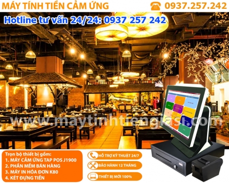 TRỌN BỘ MÁY IN PHIẾU TÍNH TIỀN CHO QUÁN CAFE, NHÀ HÀNG TẠI HÀ TĨNH