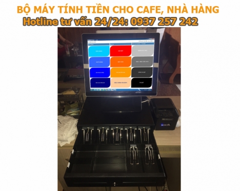 TRỌN BỘ MÁY IN PHIẾU TÍNH TIỀN CHO QUÁN CAFE, NHÀ HÀNG TẠI HÀ TĨNH