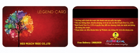 Nhận in thẻ chấm công,thẻ mã hóa,thẻ ký tên,thẻ vip