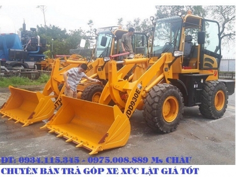 Máy xúc lật mini DD916 gầu 0.6 m3 - nhỏ nhất - tốt nhất