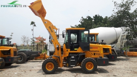 Máy xúc lật mini DD916 gầu 0.6 m3 - nhỏ nhất - tốt nhất