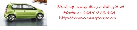 Dịch vụ sang tên xe mất đăng ký không chính chủ
