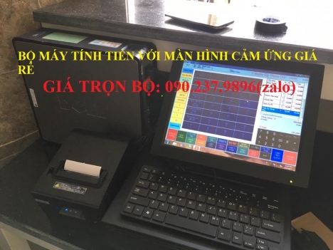 Bộ máy tính tiền sử dụng cho quán Trà Sữa rẻ nhất