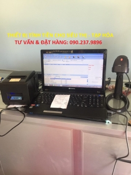 Máy tính tiền dùng cho tạp hóa giá rẻ tại Bình Dương