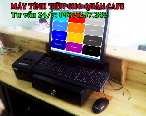 MÁY TÍNH TIỀN TRỌN BỘ CHO QUÁN CAFE