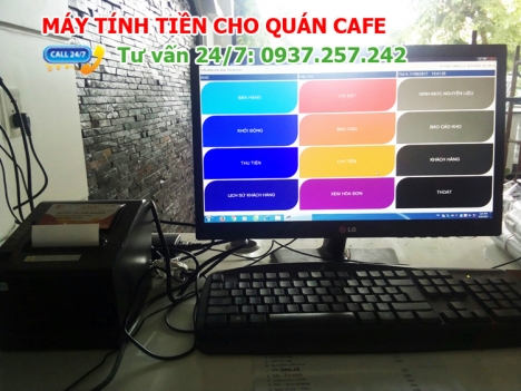 PHẦN MỀM IN HÓA ĐƠN TÍNH TIỀN CHO QUÁN CAFE
