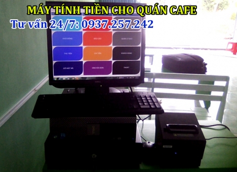 MÁY TÍNH TIỀN TRỌN BỘ CHO QUÁN CAFE