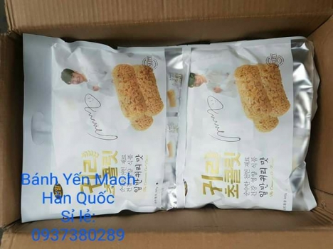 Bánh yến mạch Hàn Quốc tốt cho sức khỏe