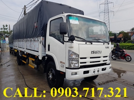 ĐỊA CHỈ BÁN XE TẢI ISUZU VĨNH PHÁT 8.2 TẤN GIÁ TỐT NHẤT, NHẬP KHẨU, MÀU XANH
