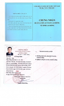 An toàn lao động, vệ sinh lao động nhóm 1