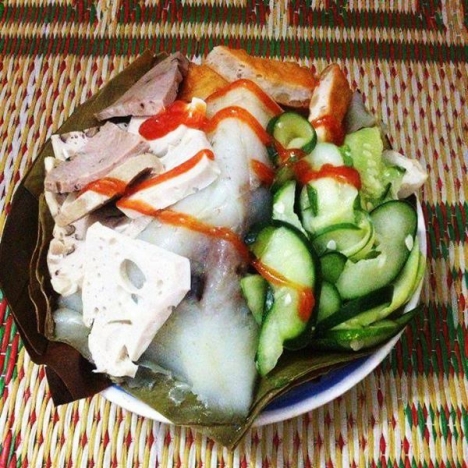 Bánh giò Khủng Long Hà Nội