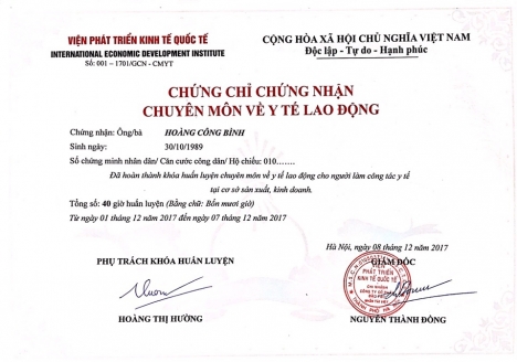 học nhóm 5- y tế lao động/ 0974 437 068