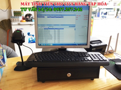 MÁY TÍNH TIỀN TRỌN BỘ CHO TẠP HÓA, CỬA HÀNG