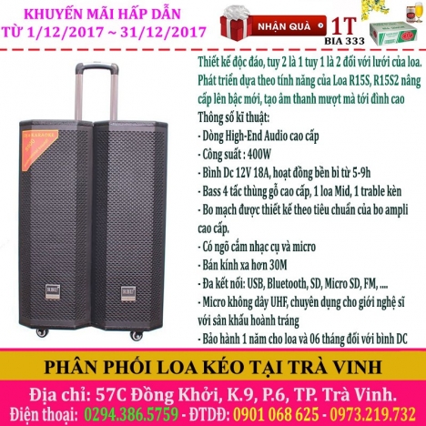 Phân phối loa kéo ở trà vinh giá rẻ