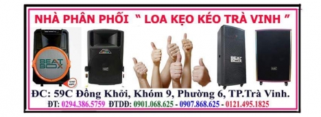 Bán loa kéo chính hãng giá sỉ tại Trà Vinh