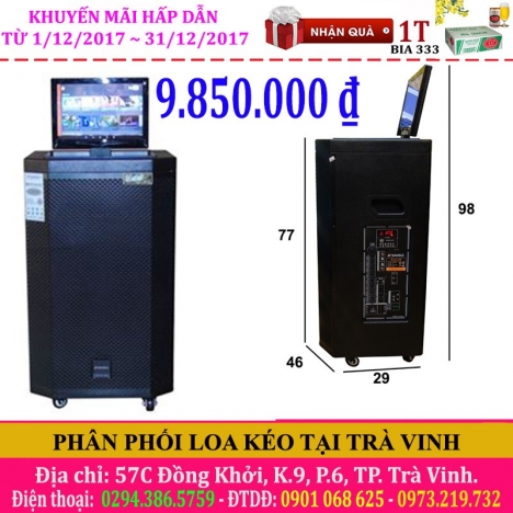 Phân phối loa kéo ở trà vinh giá rẻ