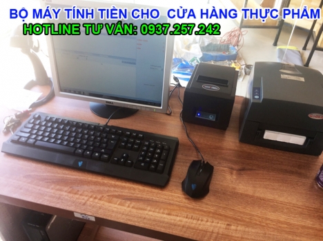BỘ MÁY TÍNH TIỀN CHO CỬA HÀNG THỰC PHẨM