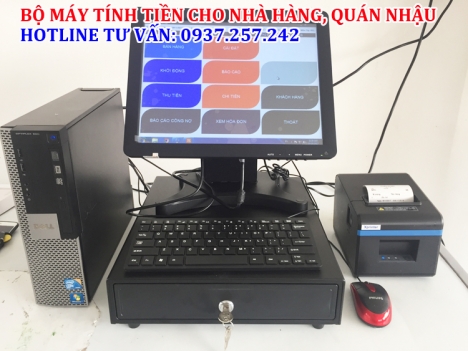 BỘ MÁY TÍNH TIỀN CHO NHÀ HÀNG, QUÁN NHẬU