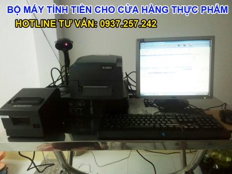 BỘ MÁY TÍNH TIỀN CHO CỬA HÀNG THỰC PHẨM