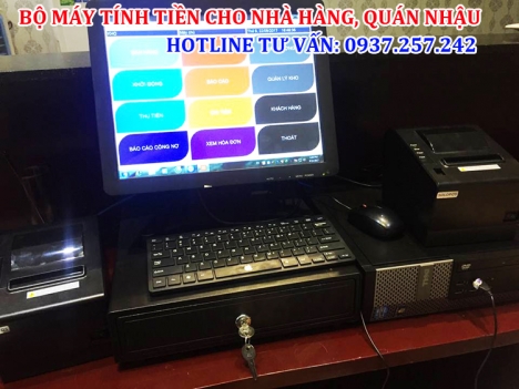 BỘ MÁY TÍNH TIỀN CHO NHÀ HÀNG, QUÁN NHẬU