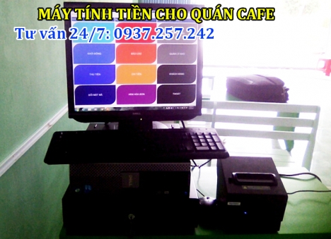 BỘ MÁY TÍNH TIỀN CHO QUÁN CAFE, QUÁN ĂN, QUÁN NHẬU