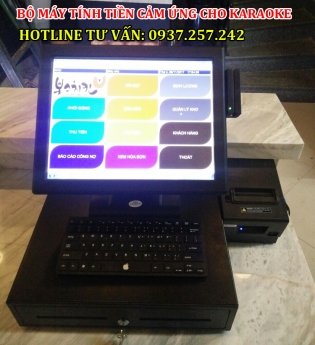 BỘ MÁY TÍNH TIỀN CẢM ỨNG CHO KARAOKE, BIDA