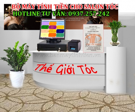 BỘ MÁY TÍNH TIỀN CHO SALON TÓC, TIỆM NAILS