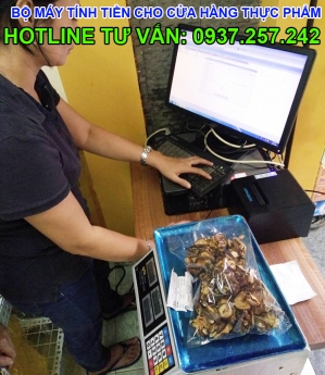 BỘ MÁY TÍNH TIỀN CHO QUÁN KEM, CỬA HÀNG THỰC PHẨM