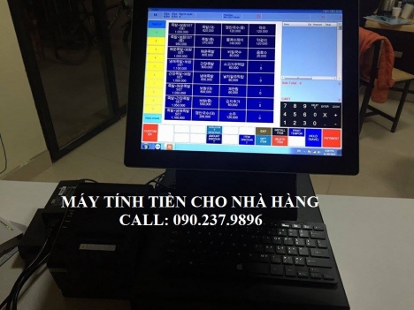 Máy tính tiền pos cho quán trà sữa bán tại Hà Tĩnh-Nghệ An