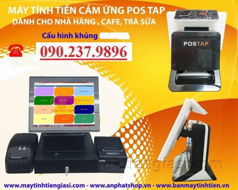 Máy tính tiền pos cho quán trà sữa giá rẻ tại Phú Quốc