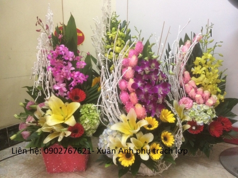 khóa học cắm hoa nghệ thuật