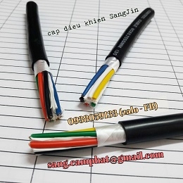 Dây cáp điều khiển bọc giáp - Cáp điều khiển SangJin Hàn Quốc
