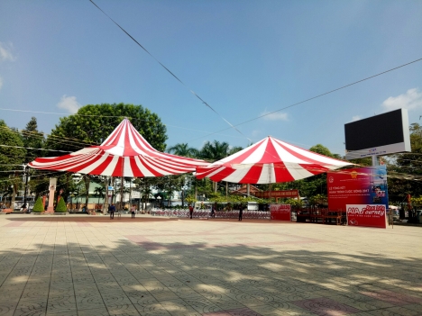 Cho thuê dù sự kiện tại Bạc Liêu