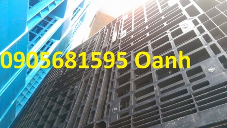 Chuyên bán Pallet nhựa kê  hàng thủy sản, kê kho hóa chất 0905681595