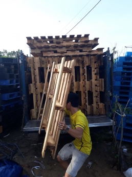 Pallet gỗ kê thuốc tây, kê thực phẩm, kê hóa chất Quảng Trị 0905681595