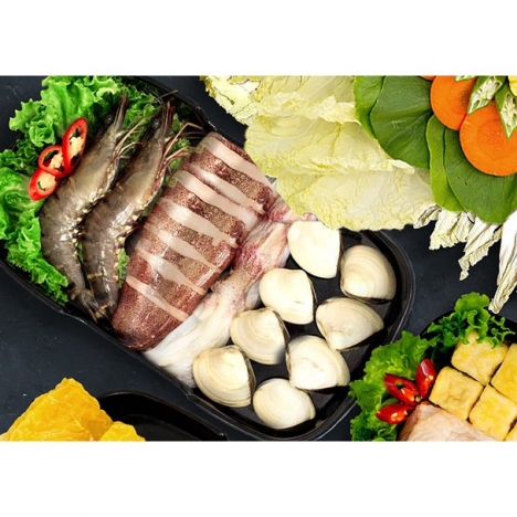 [HCM - Voucher] - Combo Lẩu Tomym Siêu ngon + Super Khoai tây chiên + Pepsi 2-3 người - Foodhouse