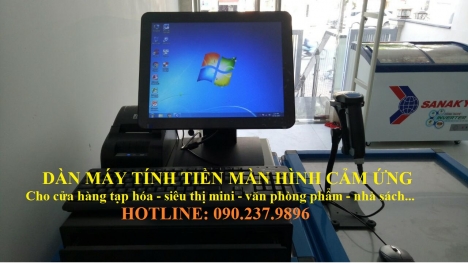 Máy tính tiền giá rẻ dùng cho căn tin bệnh viện, trường học
