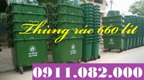 Cung cấp thùng rác công cộng giá rẻ, thùng rác 120 lít, thùng rác 240 lít giá thấp
