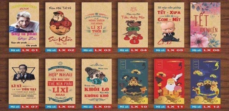 Lì xì năm mới giá rẻ nhất thị trường