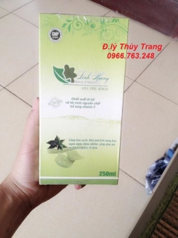 Làm hồng, se khít, điều trị viêm nhiễm với gel phụ khoa Linh Hương.