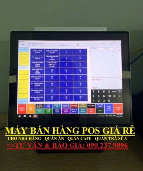 Máy tính tiền giá rẻ cho nhà hàng bán tại Bắc Giang