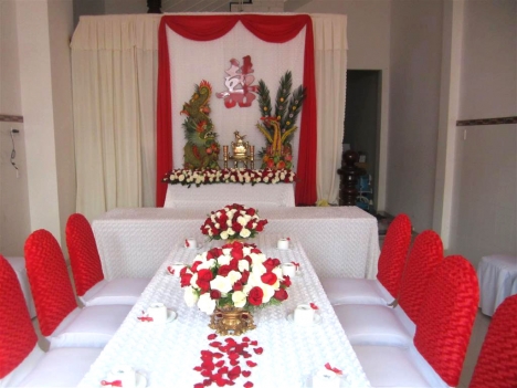 Cho thuê rạp cưới, bàn ghế, chén dĩa tại Cần Thơ