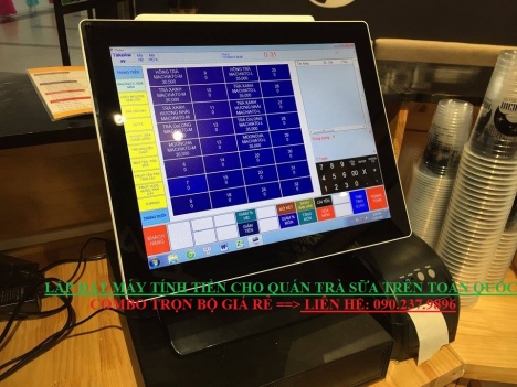 Máy tính tiền giá rẻ cho nhà hàng bán tại Bắc Giang