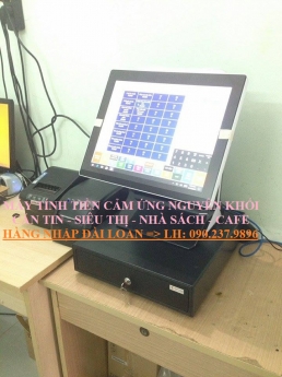 Combo máy tính tiền trọn bộ cho quán trà sữa, cafe, nhà hàng, căn tin